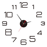 Reloj De Pared Clocks Diy, Grande, De Cuarzo, Moderno, Diseñ