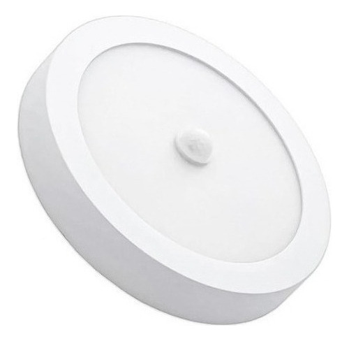 Foco Led Sobrepuesto 18w Con Sensor Movimiento Luz Fria