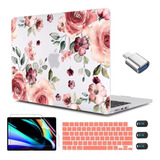 Funda Cissook Para Macbook Air 13 M2 + C/teclado Peonia