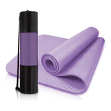 Colchoneta Mat Antideslizante Espesor Liviana Yoga Fitness