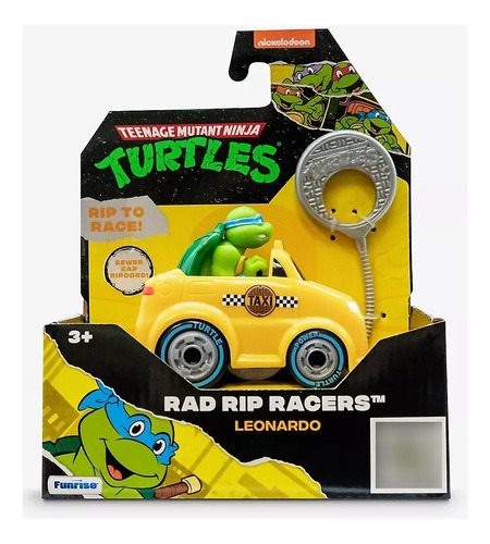 Autito Tortugas Ninjas Rad Rip Lanzador Racer Sharif Express