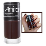 Esmalte Anita Mediterraneo 39 Marrom Escuro Cremoso 10ml