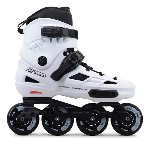 Patines Freeskate Hd Skull Blanco