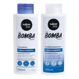 Sos Bomba Kit Shampoo Y Acondicionador Crecimientor Fuerza