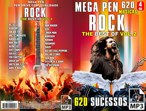 Mega Pen Drive - Rock The Best