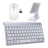 Teclado, Mou Slim Sup P/galaxy Tab S6 Lite P615 10,4  Branco