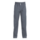 Pantalon Nautico Cintura Elastizada Gris Raton Jl