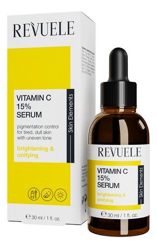 Revuele Vitamin C 15% Serum · Para Piel Cansada Tipo De Piel Todo Tipo De Piel