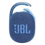 Altavoz Bluetooth Jbl Clip 4 Eco Ultra Portable Color Azul