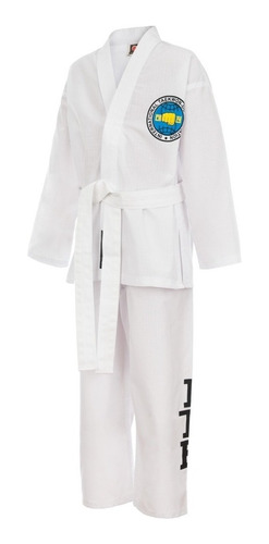 Dobok Taekwondo Itf Talles 8 Y 9 Uniforme Traje Shiai Adulto