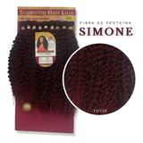 Cabelo Bio Proteína Cacheado Ser Mulher Modelo Simone 330g Cor #t2/118