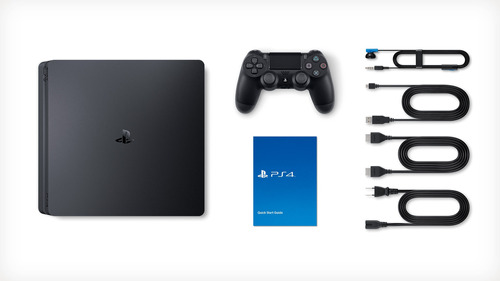 Sony Playstation 4 Slim 1tb Standard  Color Negro Azabache 2016