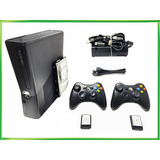 Xbox 360 Slim 2tb Rgh Series 2 Controles Y Cables