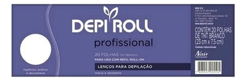 Depi Roll Lenços Tnt Para Depilação C/ 20