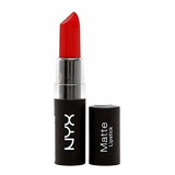 Maquillaje Profesional Nyx Barra De Labios Mate, Rojo Perfec