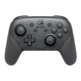 Control Inalámbrico Pro Nintendo Switch Negro Original (d3g)