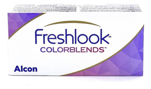 Freshlook Colorblends Lentes Color + Liquido 60ml + Estuche Color Miel - Honey