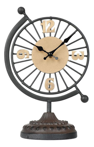Reloj De Sobremesa Vintage Lilys Home. Reloj De Mesa Decorat