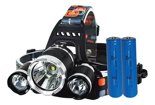 Linterna Minera Led 5000 Lumens Recargable + 2 Bateria 18650