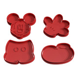 Cortadores De Galletas Mickey Ropa