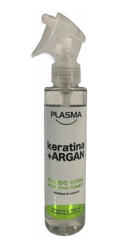 Protector Termico Plasma Fluido Vital Keratin Para Planchita