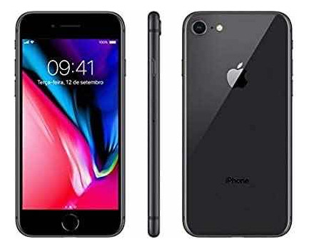 iPhone 8 64gb Preto - Seminovo - 10xs/juros