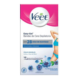 Veet Bandas Depilatoria Cera Fría Axila Y Bikini Piel Sensib