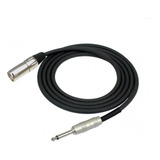 Cable De Audio Plug 6.3 A Xlr Macho 3 Mt Kirlin