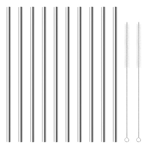50 Popotes Acero Inoxidable Reusable Ecológico Pajilla Metal | MercadoLibre