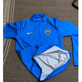 Buzo Boca Nike Shield Impermeable Boca Jrs