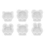 Adorables Colgantes Shaker Con Forma De Animal Moldeados En