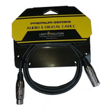 Cable Profesional Dmx 20 Mts Negro