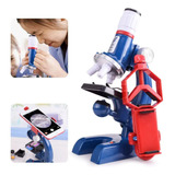 Microscópio Infantil Smart Mono 1200x + Suporte Para Celular