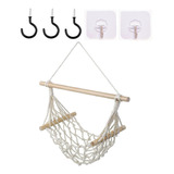Handwoven Bohemian Hanging Fruit Netting Stand For