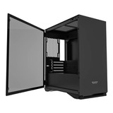 Gabinete Gamer Darkflash Dlm22 Vidrio Templado Cierre Magnet Color Negro