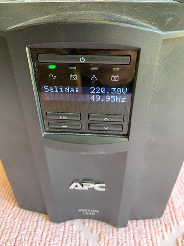 Ups Apc Smart-ups Smt1500i-ar Rs-232 Usb Estabilizador Lcd 