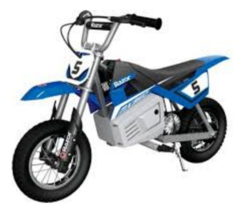 Moto Bicicleta Razor Mx350dirt Rocket Eléctrica Motocross24v Color Azul