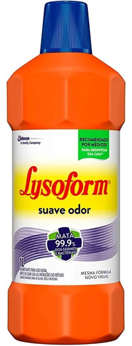 Desinfetante Bruto Lysoform® Suave Odor Líquido 1 Litro