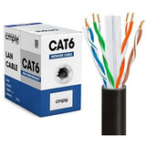 Cable Cmple Cat6 De 1000 Pies Para Lan Masiva Ethernet Cat 6