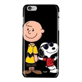 Funda Celular Snoopy Charlie Caricatura Disp Todos Los Cel *