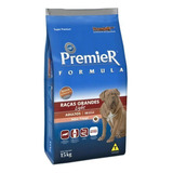 Alimento Premier Super Premium Formula Light Para Cão Adulto De Raça Grande Sabor Frango Em Sacola De 15kg