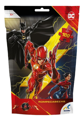 Dc Rompecabezas De Bolsa The Flash 100 Pz Novelty