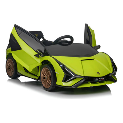 Carrito Montable Lamborghini Sian Mantis Green  12v C\u002Fremoto | Envío gratis
