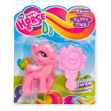 Muñeco Mini Pony Juguete Con Cepillo Nena En Blister