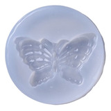 Molde Silicona Mariposa Individual Transparente