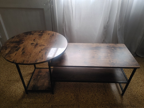 Mesa Ratona Estilo Industrial