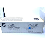 New Hp Cyan Laserjet Print Cartridge  Ce411ac New And Se Aac