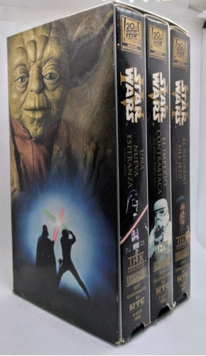 Star Wars Trilogía / Vhs / Seminuevo A / Edición 2000