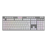 Teclado Mecanico Gamer Redragon Horus Fsk618 Wireless White 