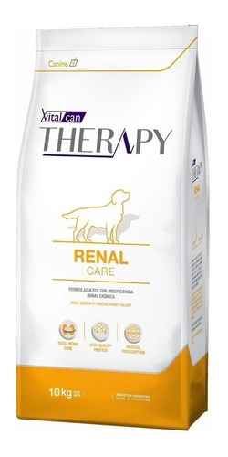 Alimento Vitalcan Therapy Renal Care Perro Adulto X 10 kg.